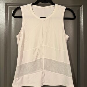 Lululemon Athletica White Tank Top